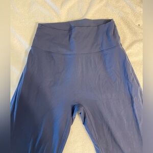 High waisted Navy blue active gym leggings AOXJOX